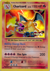 Charizard 11/108 Sheen Holo Promo - XY Evolutions Prerelease